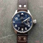 Swiss Grade Replica IWC Big Pilot Le Petit Prince 7750 Watch Blue Face